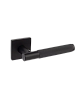 Ручки стандарт Ручка дверная Code Deco на квадратном основании H-30148-A-BLM 